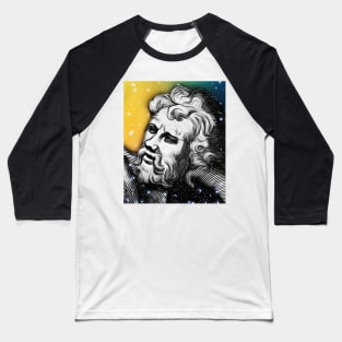 Epictetus Portrait | Epictetus Artwork Baseball T-Shirt